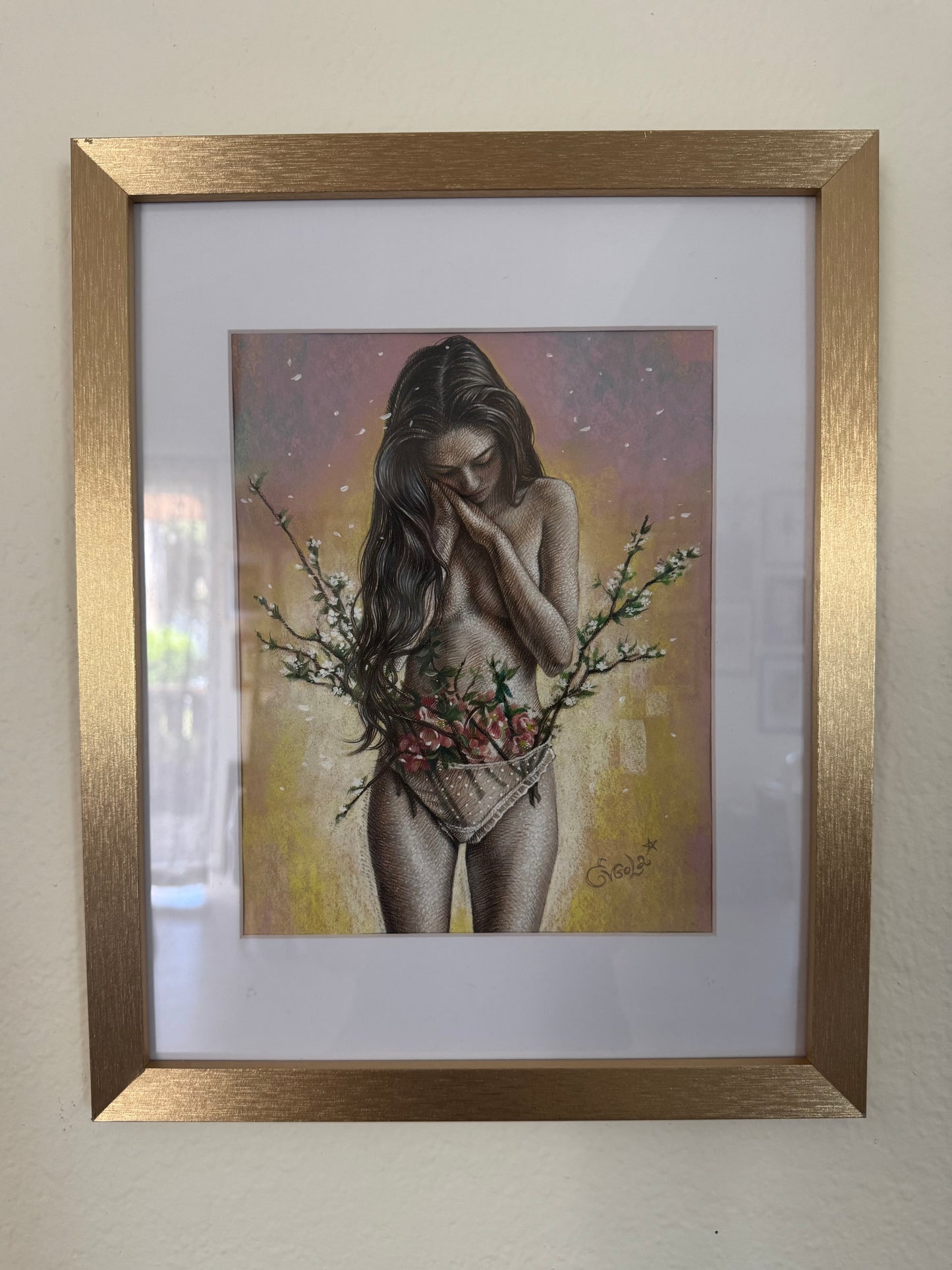 In Bloom (Ten of Wands, Tarot Minor Arcana)