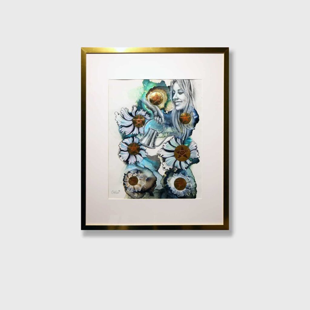 Growth (7 of Pentacles, Tarot Minor Arcana)