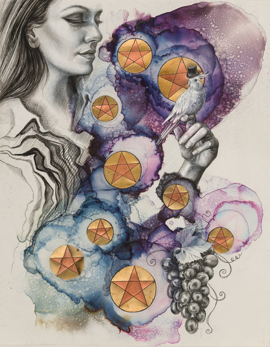 Abundance (9 of Pentacles, Tarot Minor Arcana)