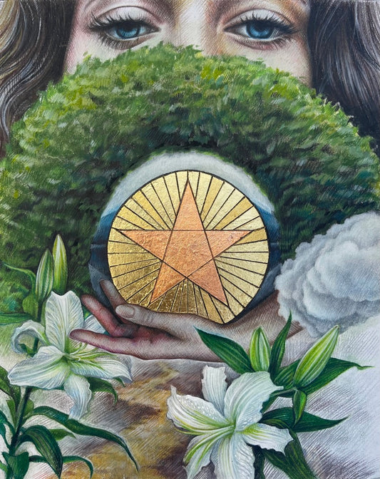 Prosperity (Ace of Pentacles, Tarot Minor Arcana)