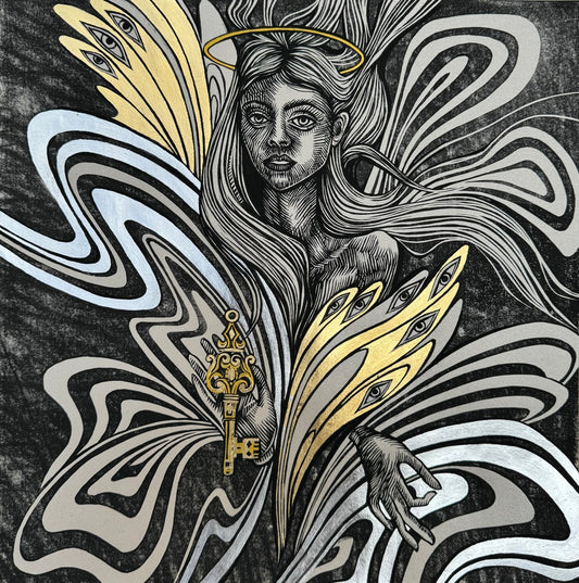 The Key (Linocut series)