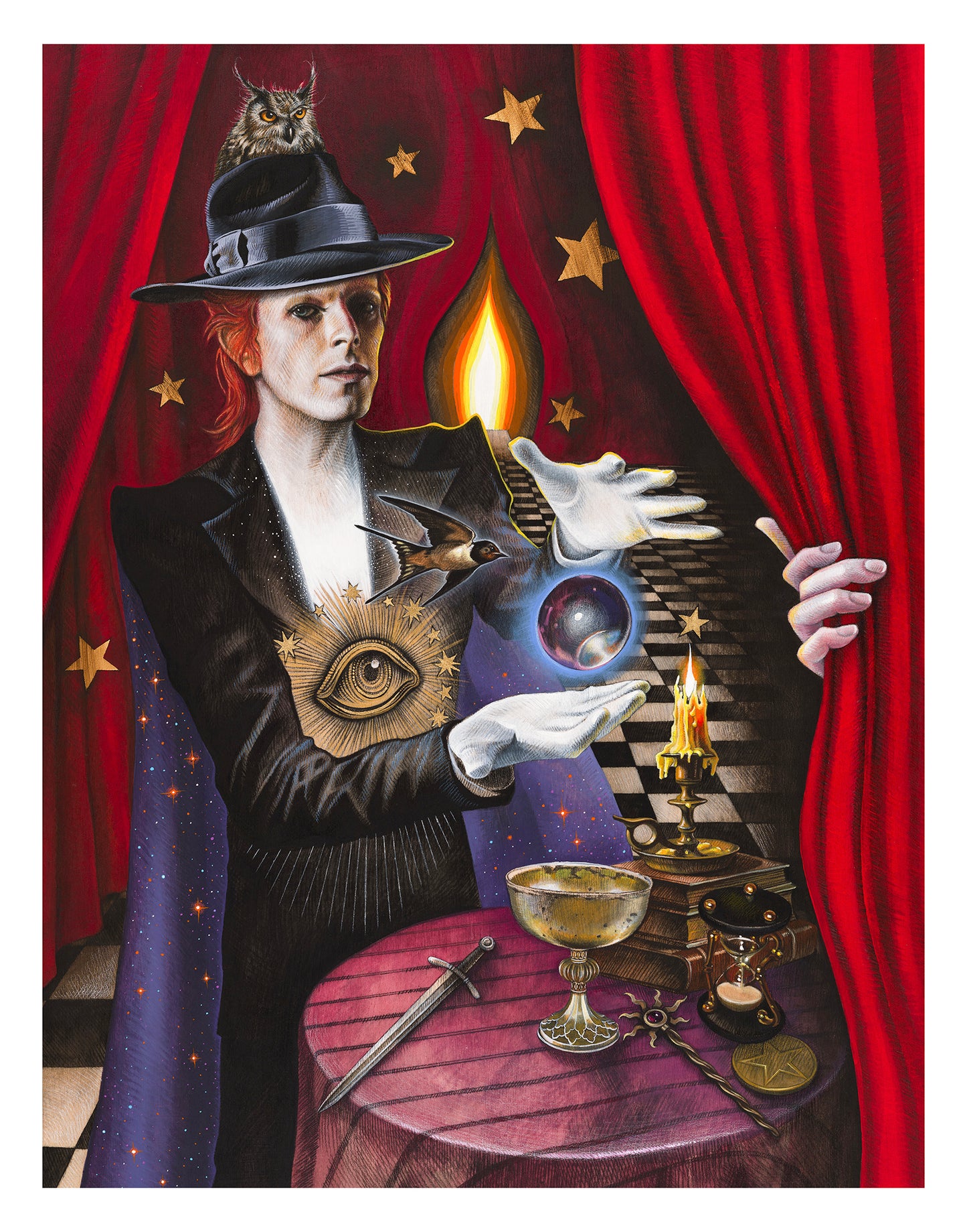 "Quantum field" (The Magician, Tarot Major Arcana)