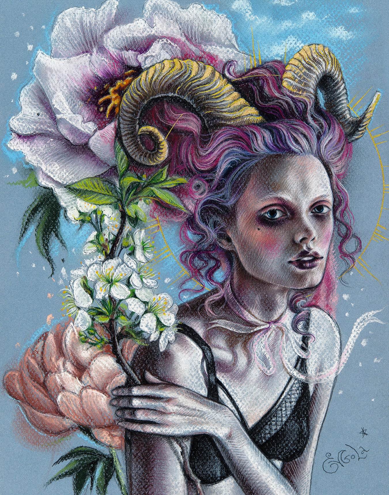 "Blossom Away" (Aries)