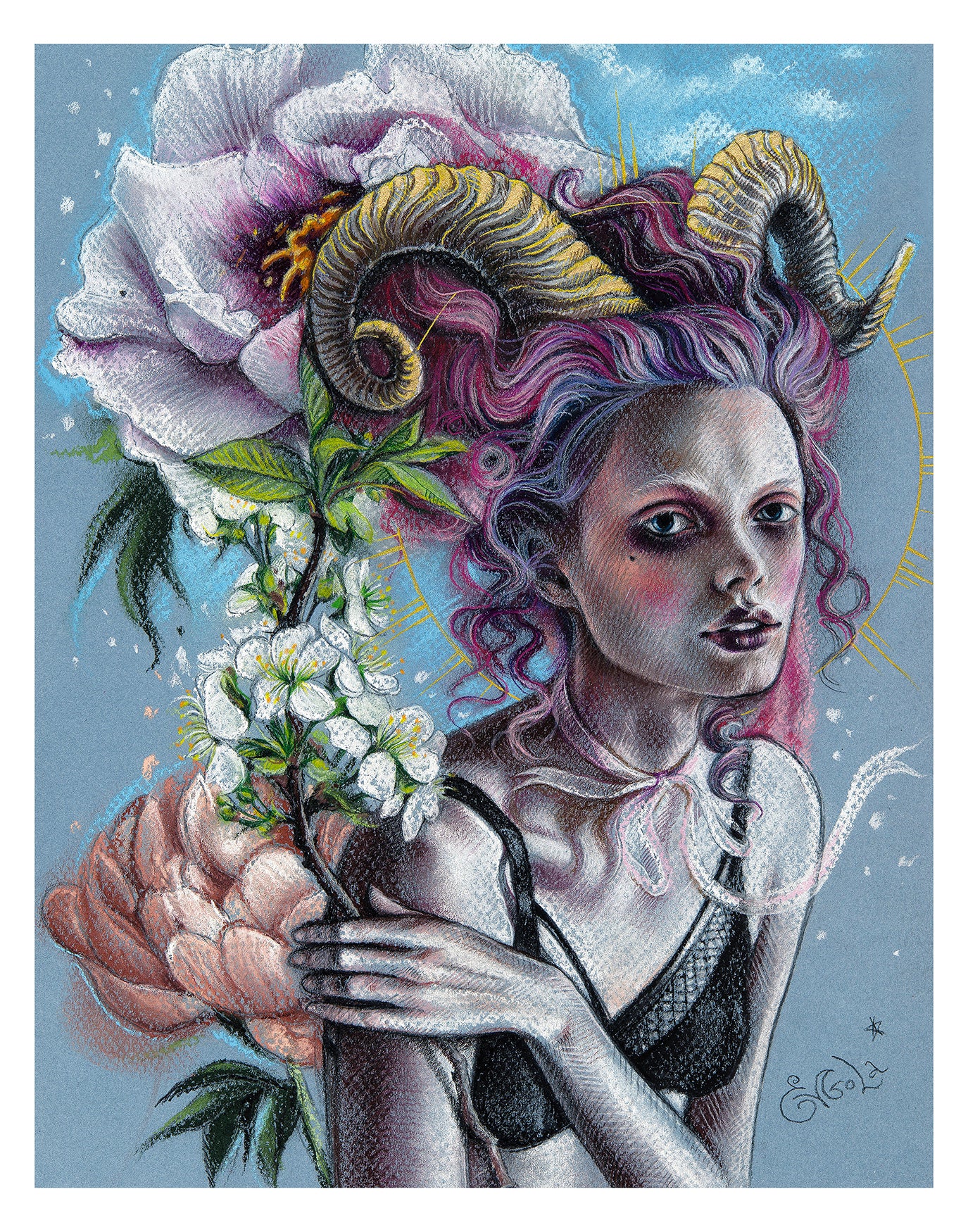 "Blossom Away" (Aries)