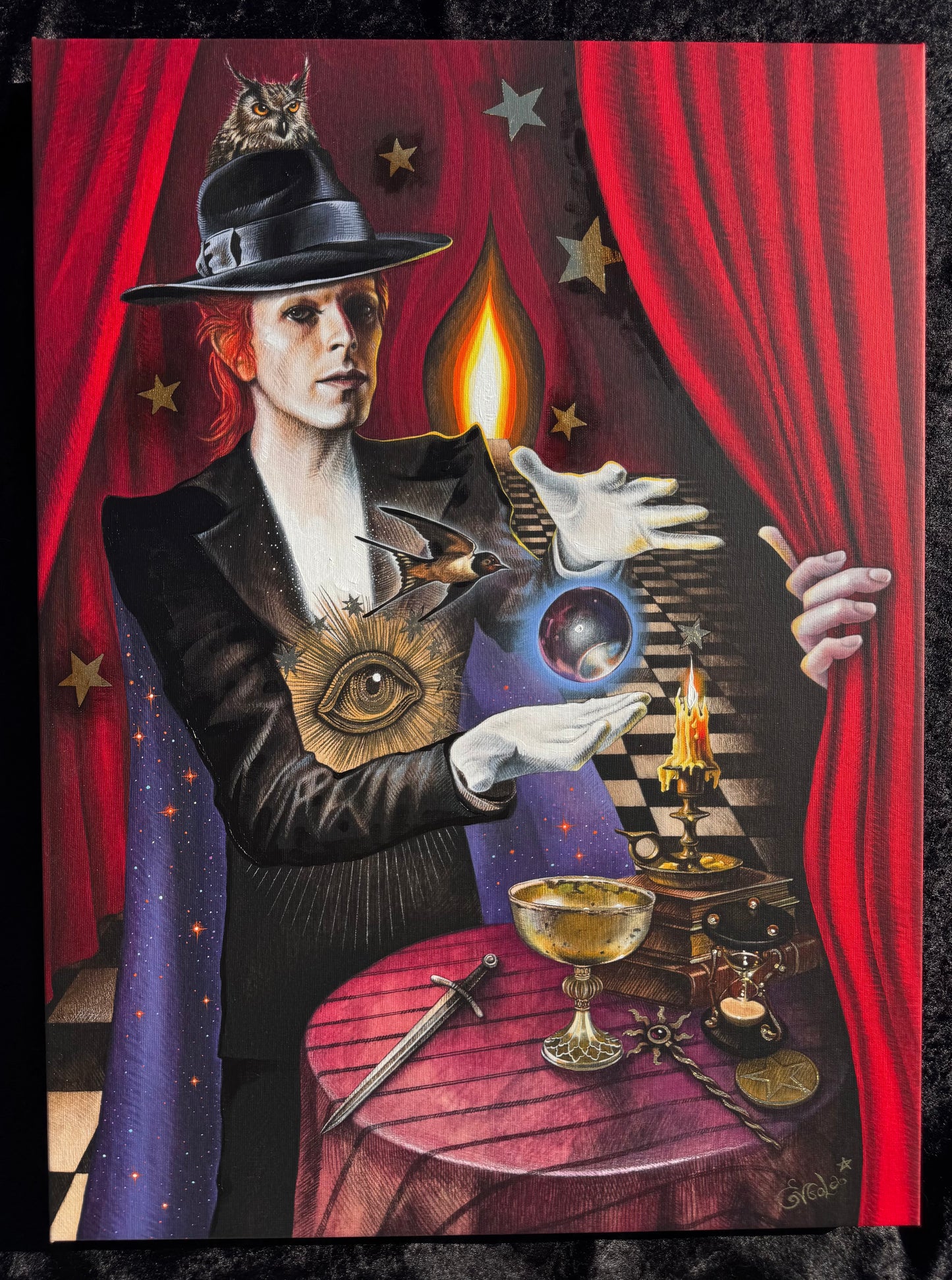 "Quantum field" (The Magician, Tarot Major Arcana)