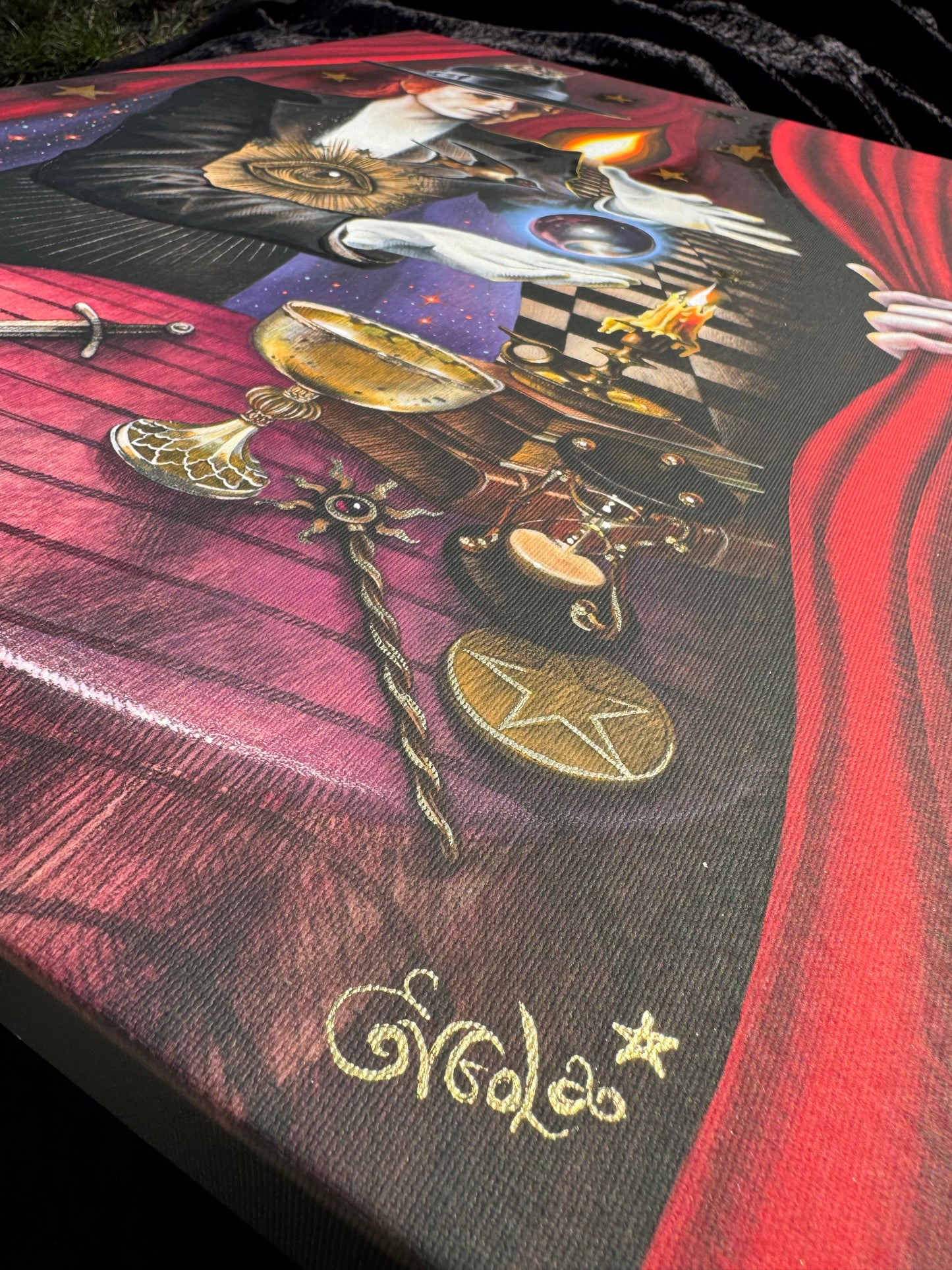 "Quantum field" (The Magician, Tarot Major Arcana)