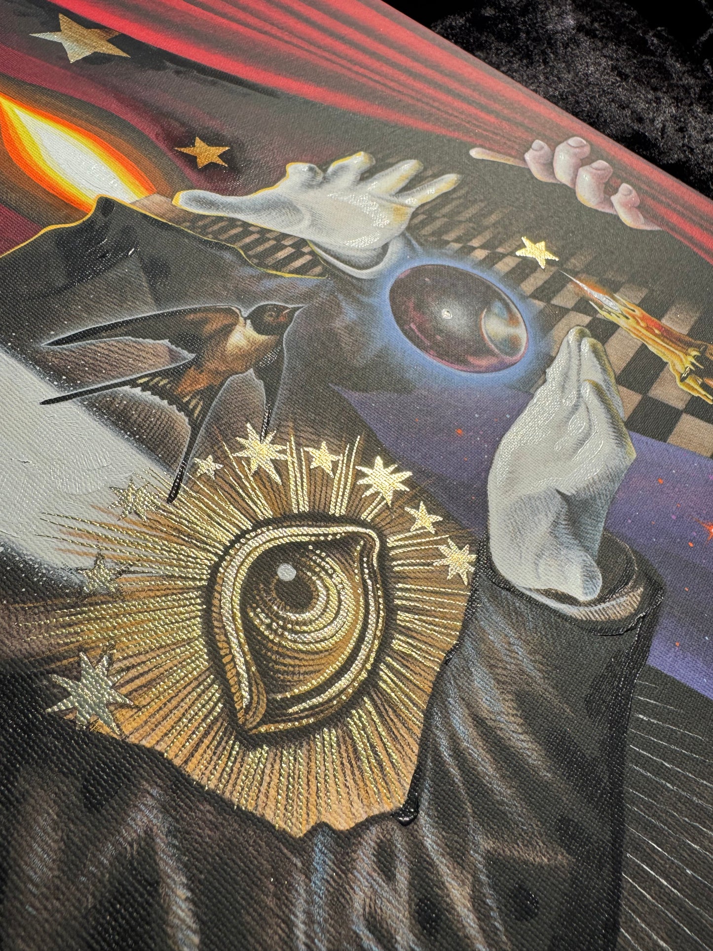 "Quantum field" (The Magician, Tarot Major Arcana)